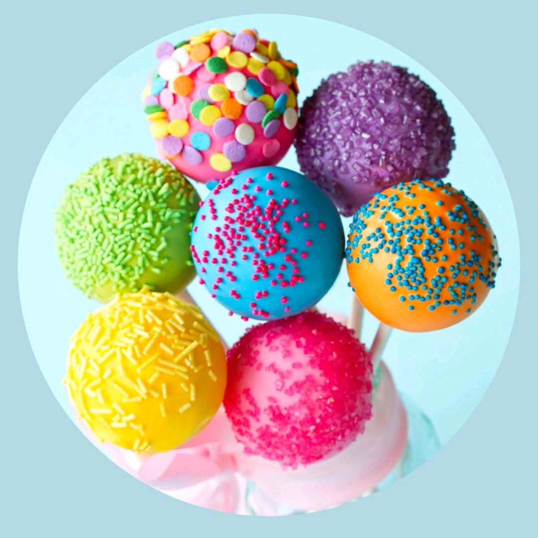 Vegan Birthday Cake Pops With Sprinkles For Any Occasion