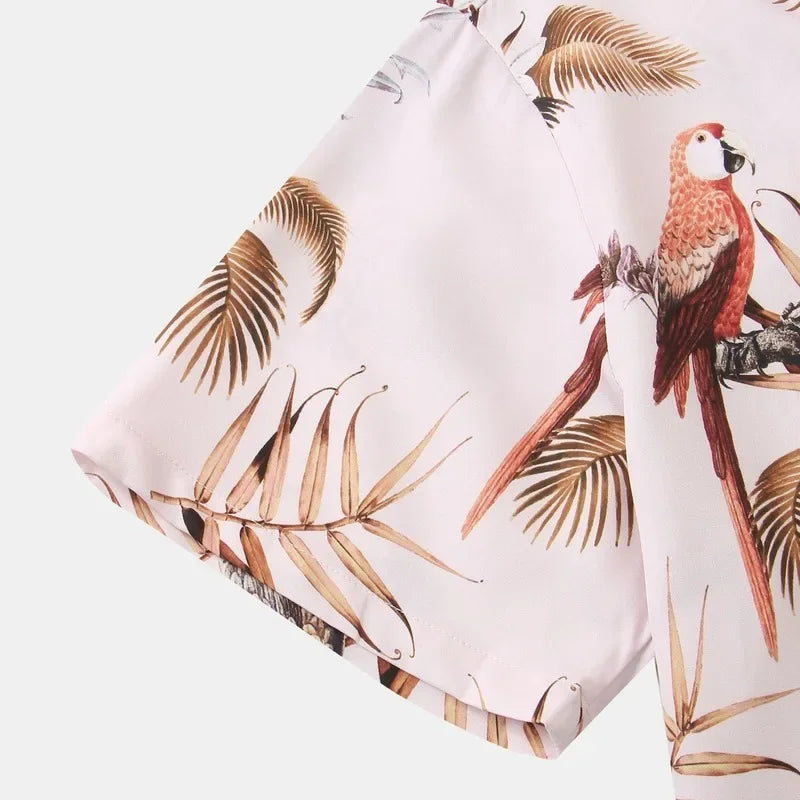 Men's Hawaiian Beach Shirts