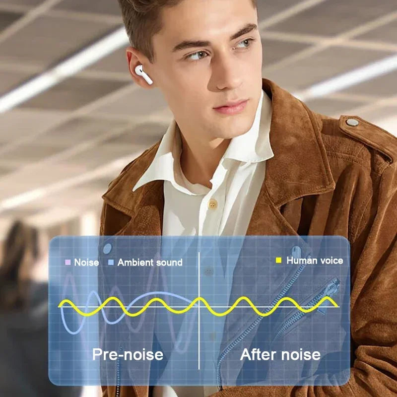 Lenovo Wireless Earbuds with Mic