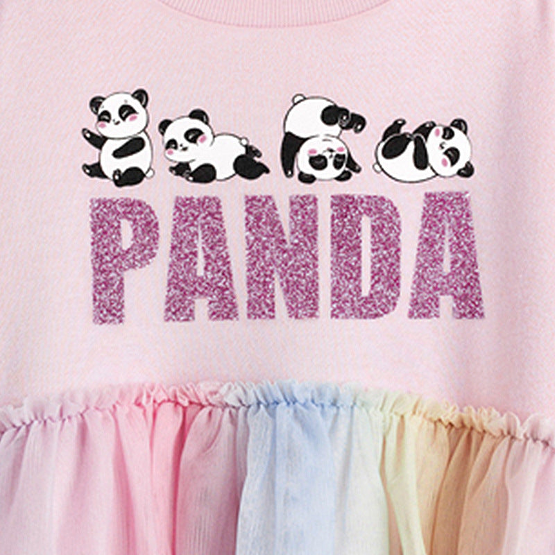 Girls' Knitted Dresses - European & American Style