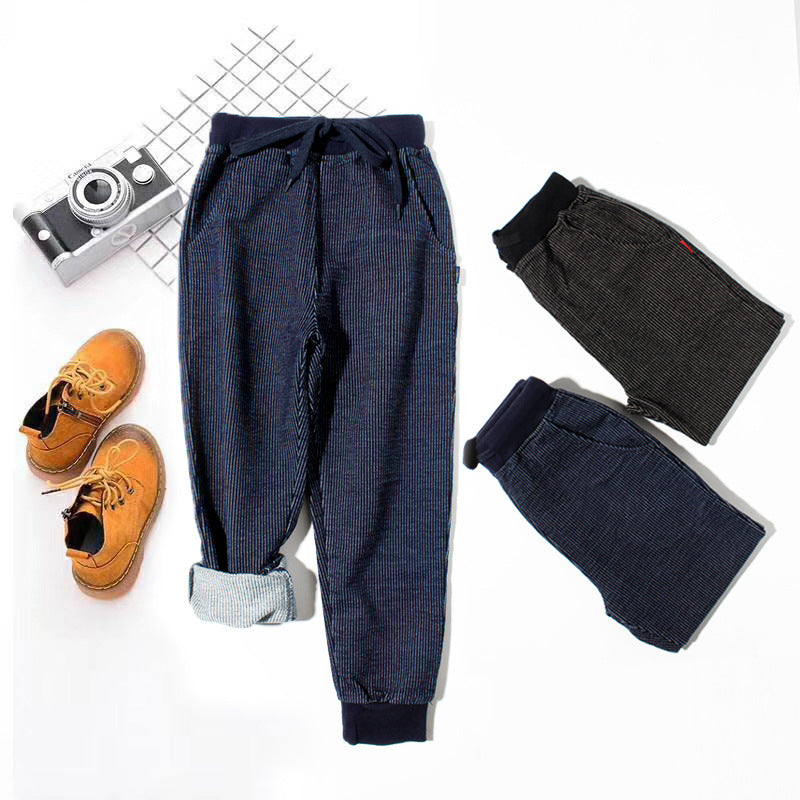Kids' Striped Knit Jeans