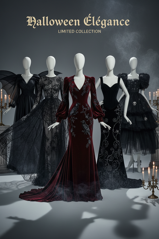 Halloween costumes, spooky home décor and party supplies