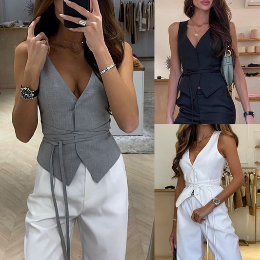 INS Vacation Lace Up Women's Vest