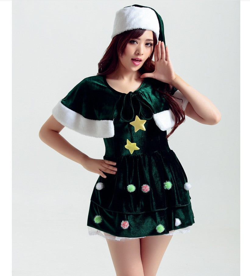 Green Elf Performance Costume
