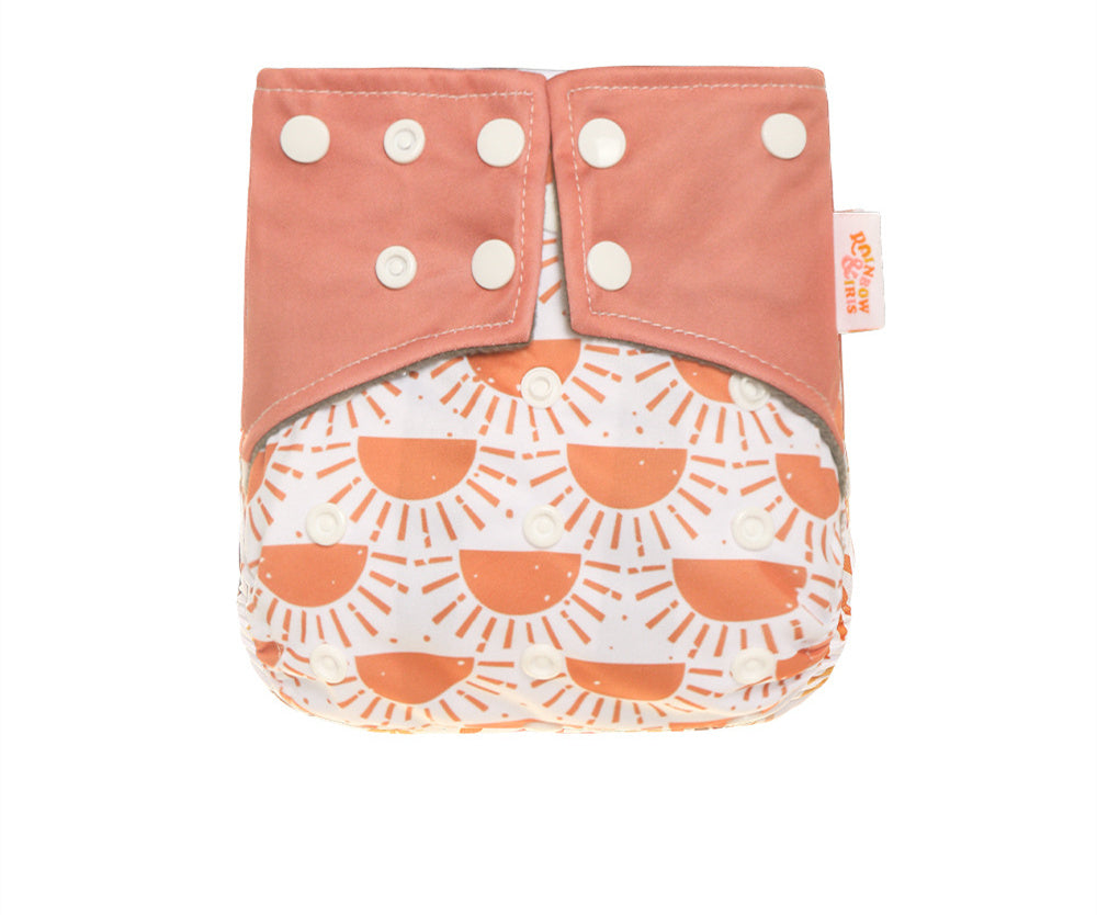 Bamboo Charcoal Diapers - Western Style