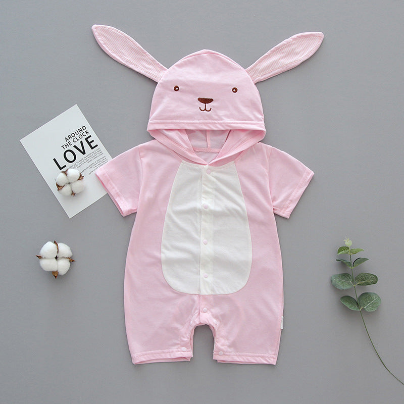 Summer Baby Romper Set