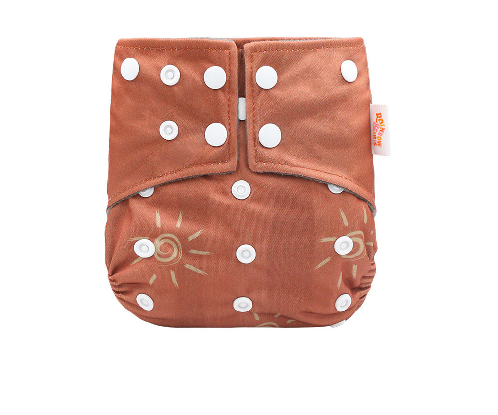 Bamboo Charcoal Diapers - Western Style