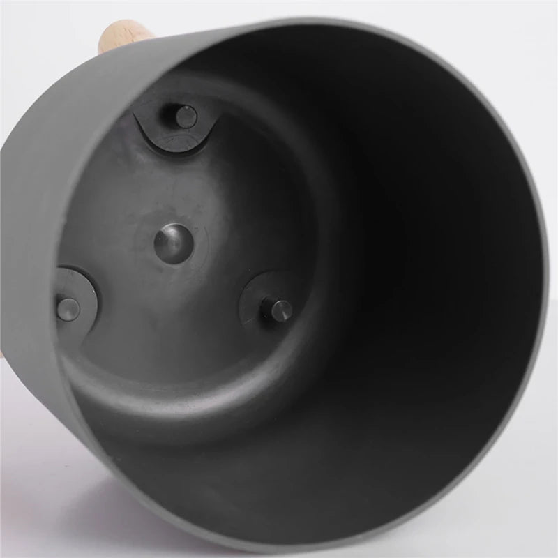 White Floor Standing Plant Flower Pot