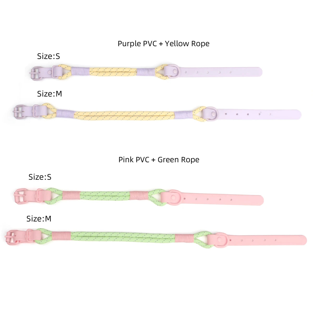 Reflective Nylon Dog Collar & Leash Set