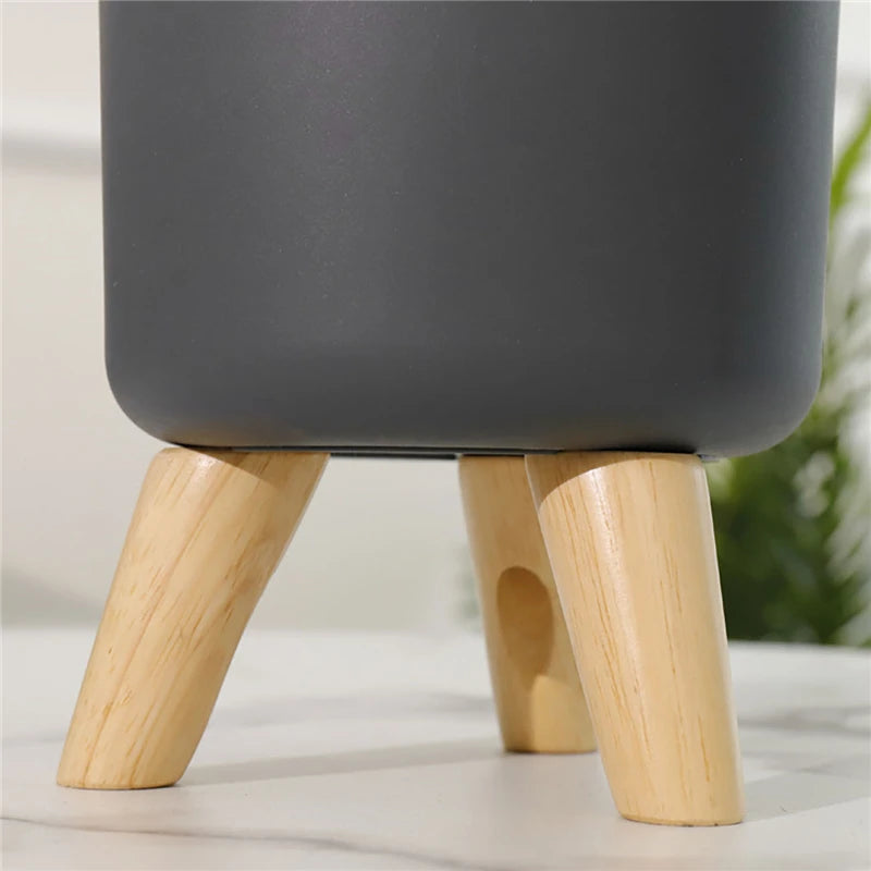 White Floor Standing Plant Flower Pot