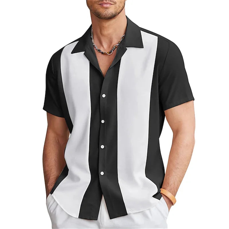 Men's Bowling Shirts - Summer Fashion