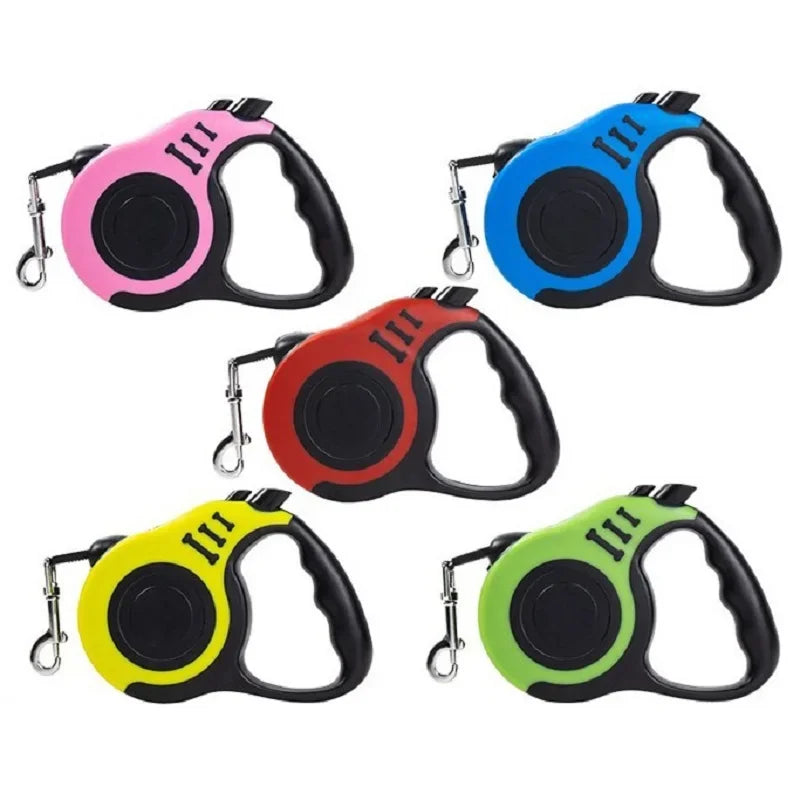 Durable Retractable Dog Leash - 3M 5M 50kg