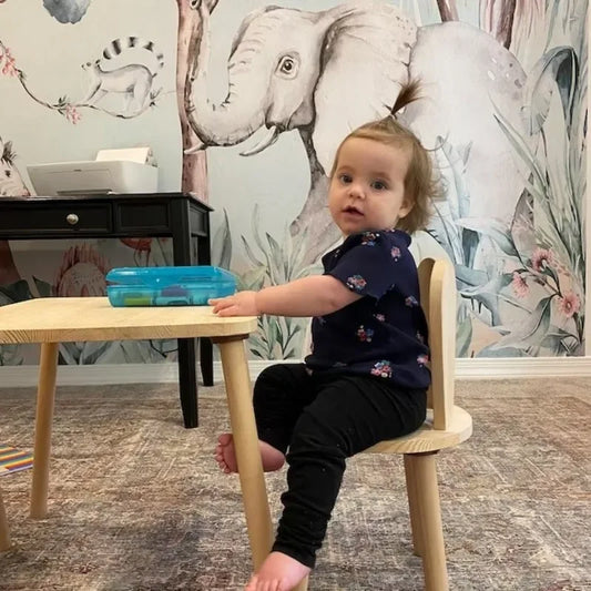 Montessori Kids Table & Chair Set