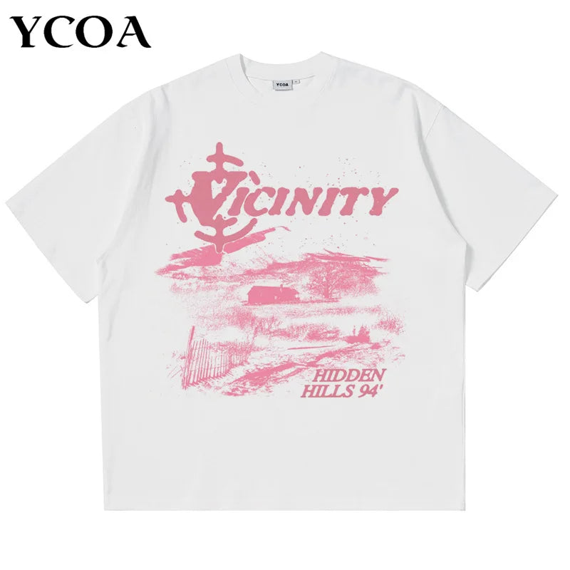 Vintage Graphic Oversized Men's T-Shirt