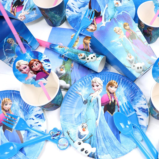 Frozen Princess Party Decorations Set