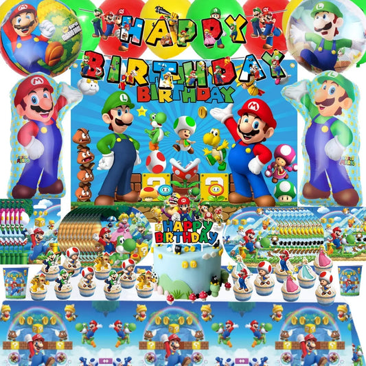 Super Brother Birthday Party Supplies Set