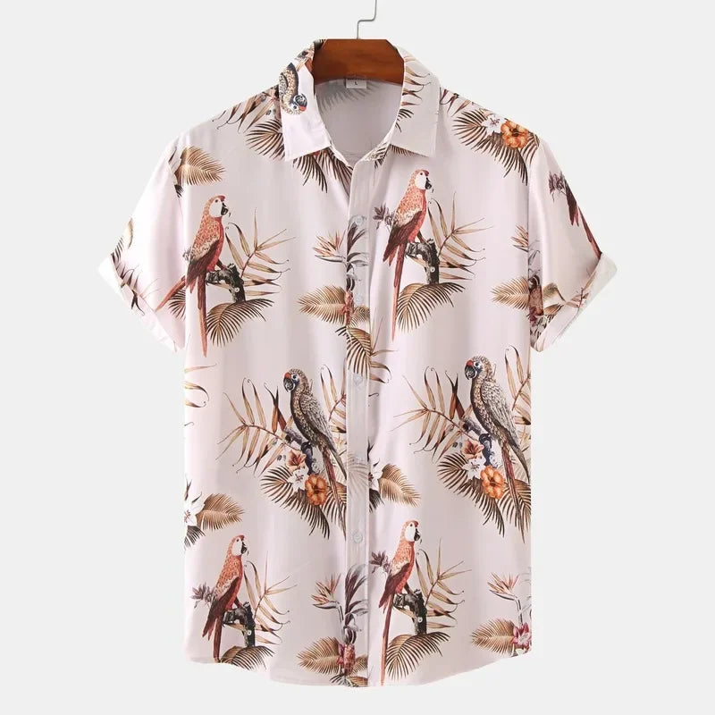 Men's Hawaiian Beach Shirts