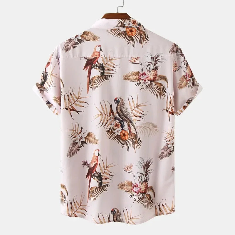Men's Hawaiian Beach Shirts