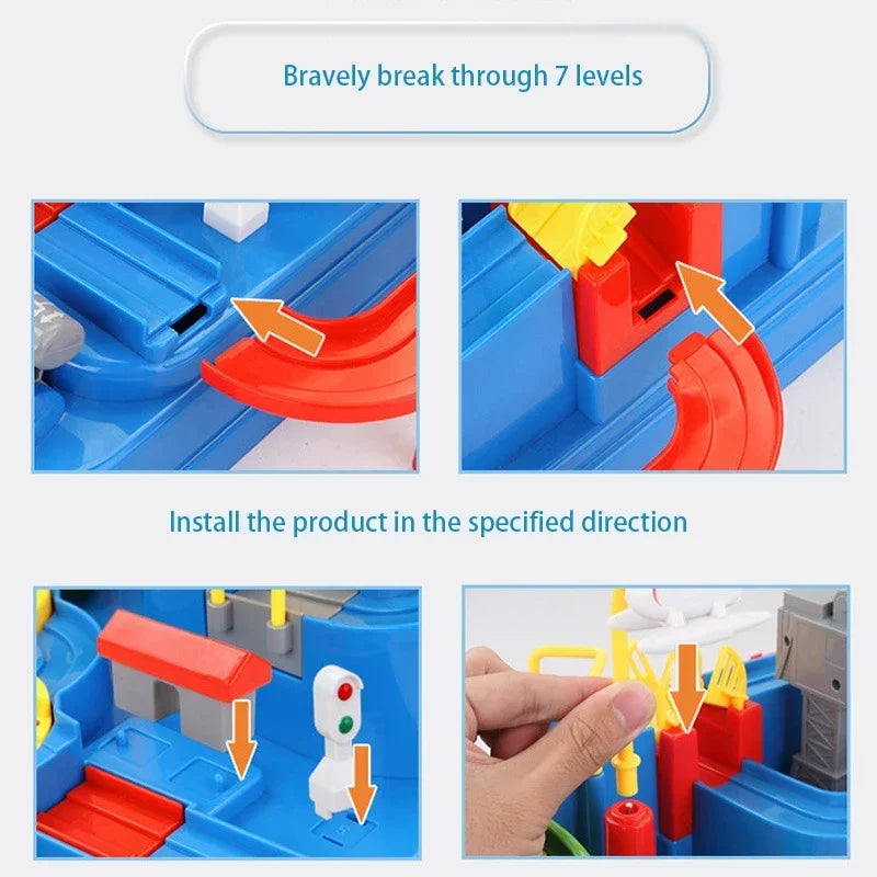 Interactive Racing Rail Car Toy