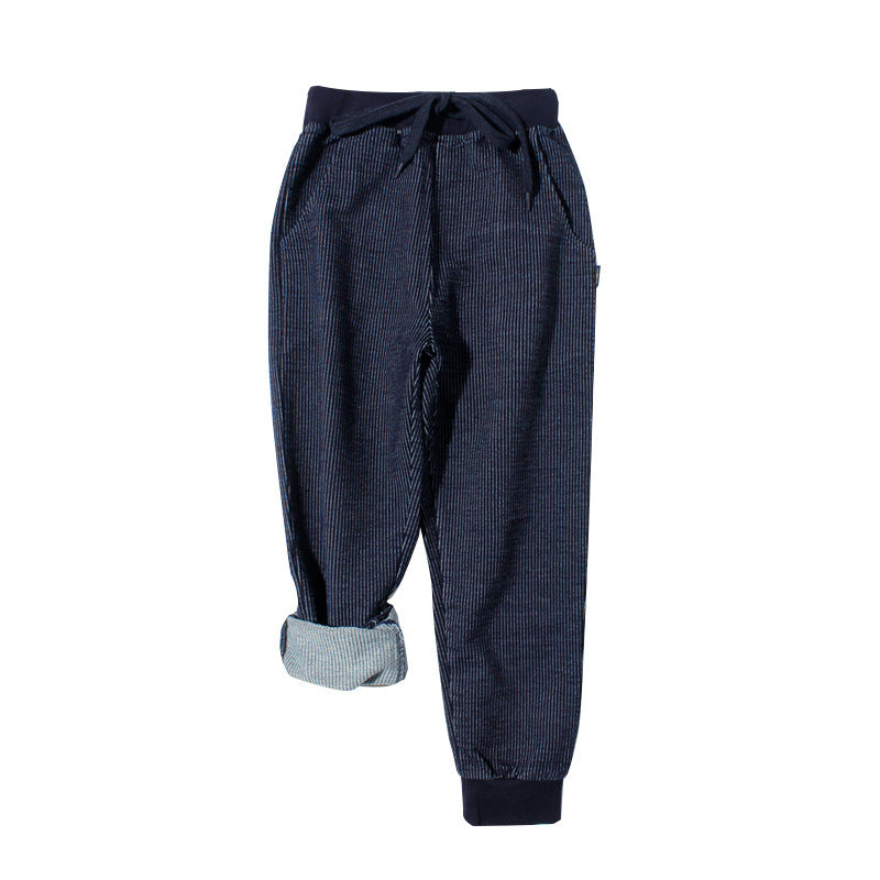 Kids' Striped Knit Jeans