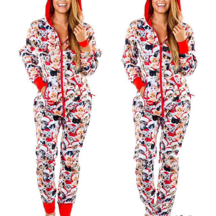 Snowman Striped Family Pajama Set