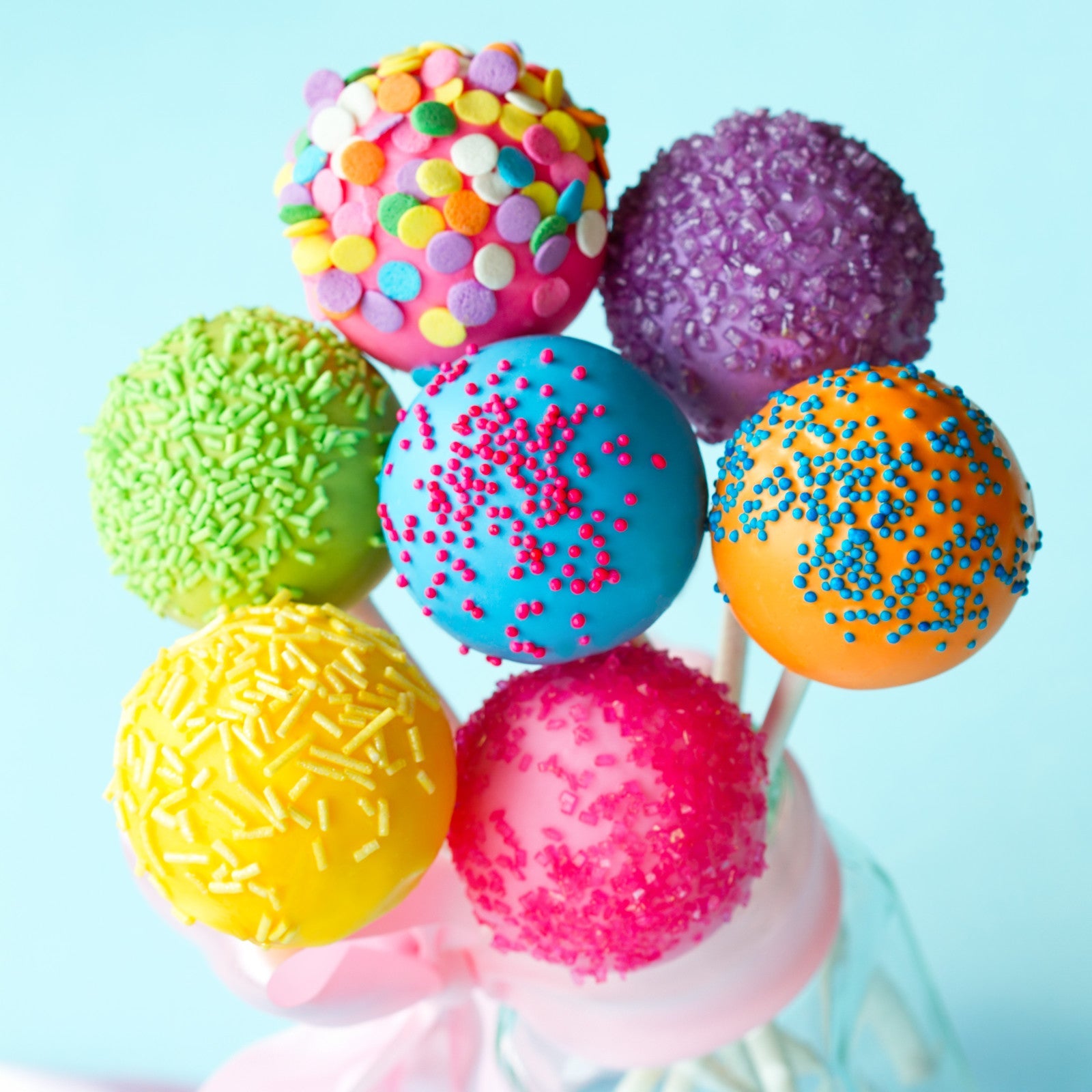 Birthday Cake Pops - Cake Pops Parties